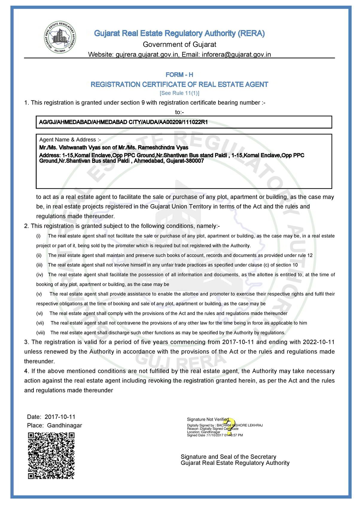 Rera Registration